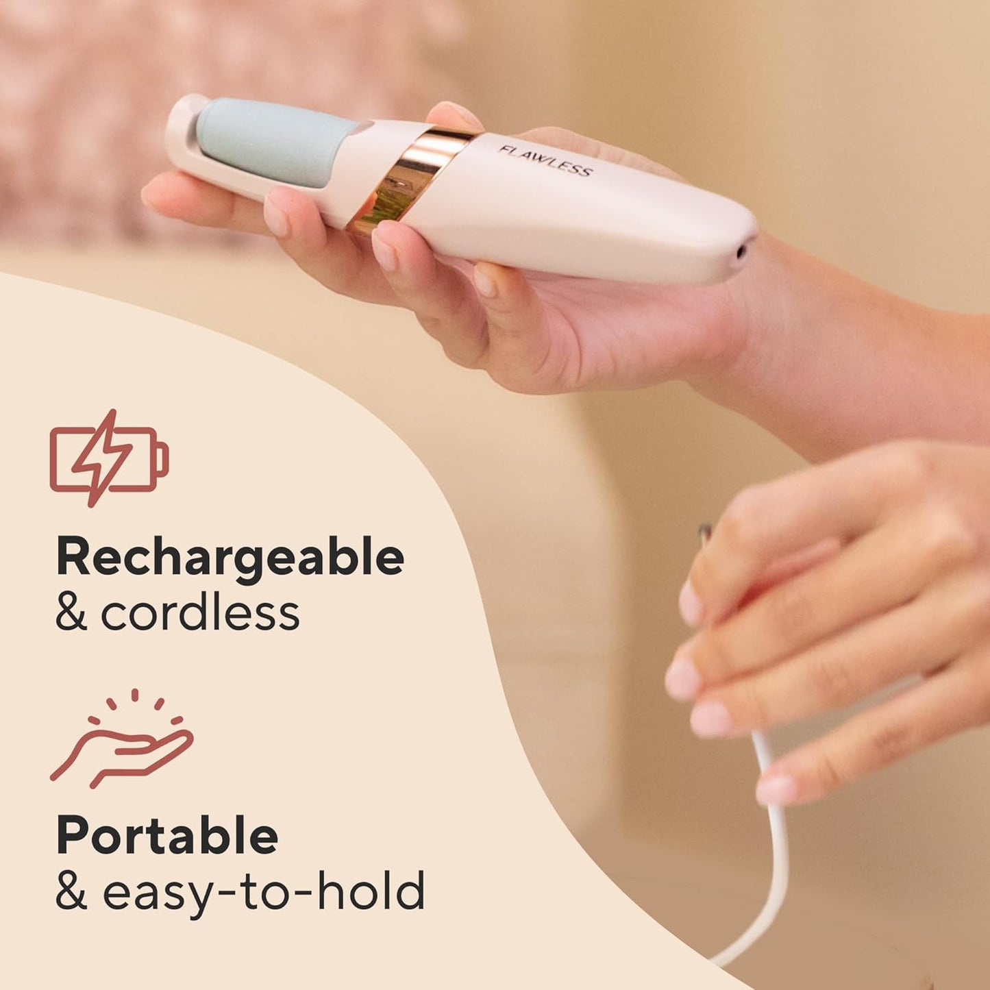 PediPerfect: Lima Electrónica y Removedor de Callos™ (A) - novio™