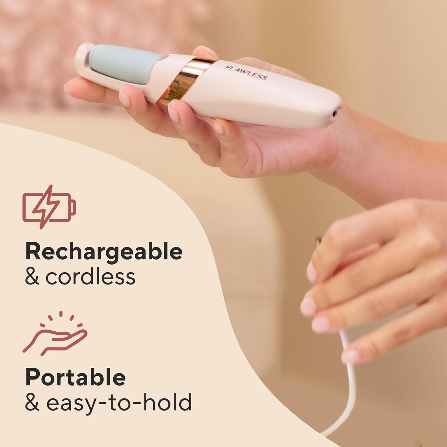 PediPerfect: Lima Electrónica y Removedor de Callos™ (A) - novio™