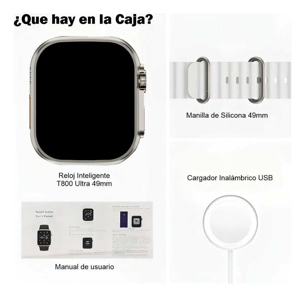 UltraFit - RELOJ INTELIGENTE T800 - novio™