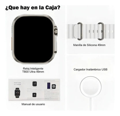 UltraFit - RELOJ INTELIGENTE T800 - novio™