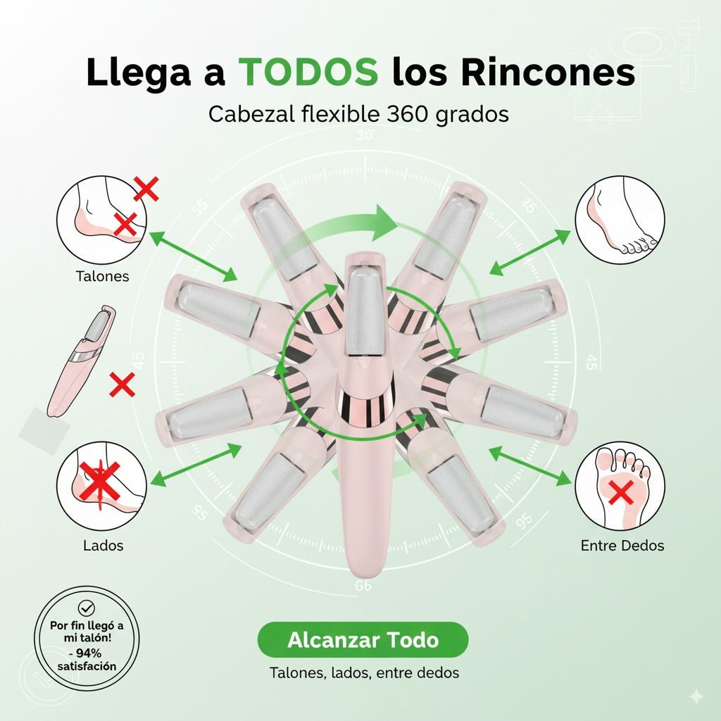 PediPerfect: Lima Electrónica y Removedor de Callos™ (A) - novio™